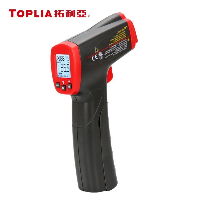 Infrared IR Digital Thermometer Non-contact Temperature Gun 400°C Toplia TM300S