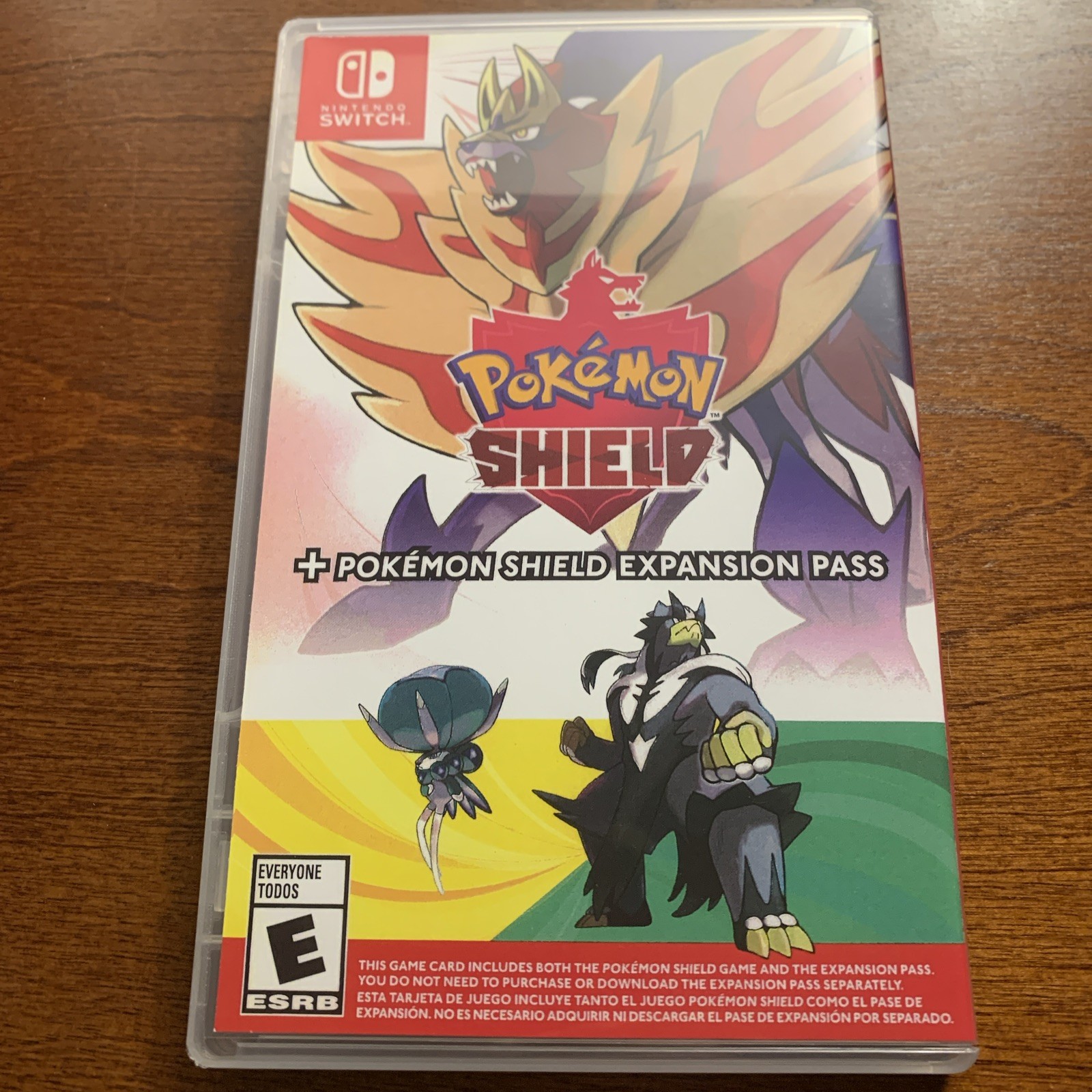 Pokemon Shield + Expansion Pass **Replacement ***Case ONLY No Game **Please Read
