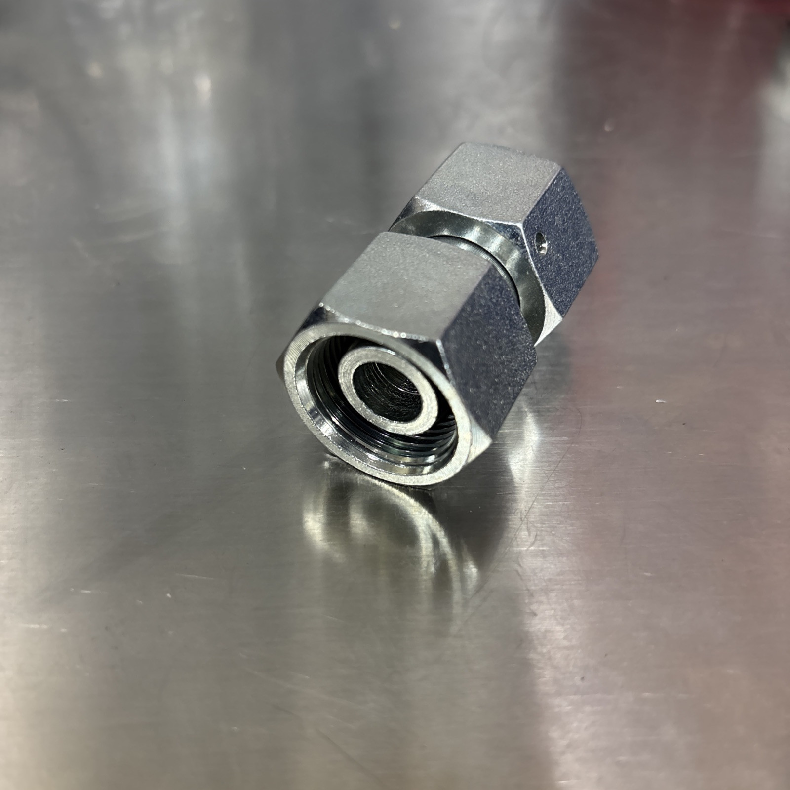 Mini Excavator M22 X 1.5 Hydraulic Filter Adapter