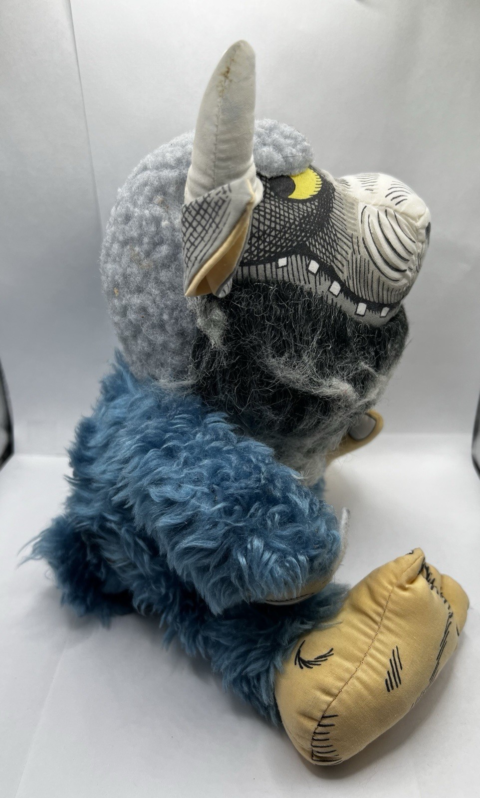 Vintage Plush Stuffed Toys Lot of 4 Where the Wild Things Are Simpsons Taco Bell