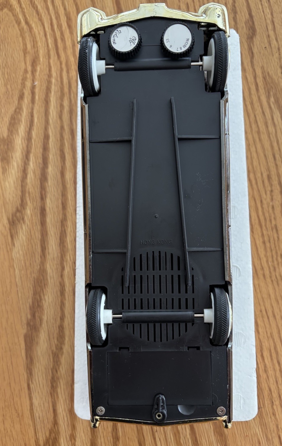 Vintage KY Super Quality 1963 Cadillac Convertible Model CAD-1 AM Radio - Works