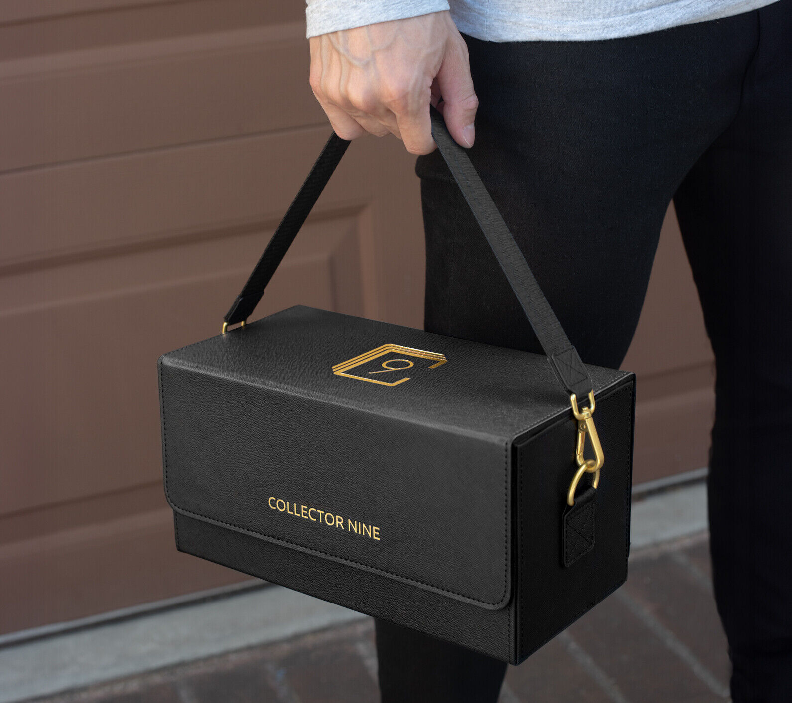 PSA-BGS-CGC Storage Case w/ Slot & Strap Option | Home Travel Magnetic Flip Box