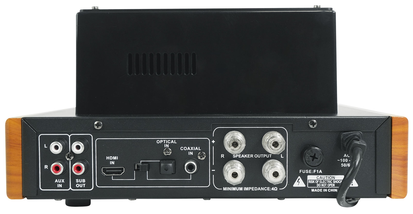 Rockville Blutube WD 70w Bluetooth Tube Amplifier/Home Stereo Receiver 2-Tone