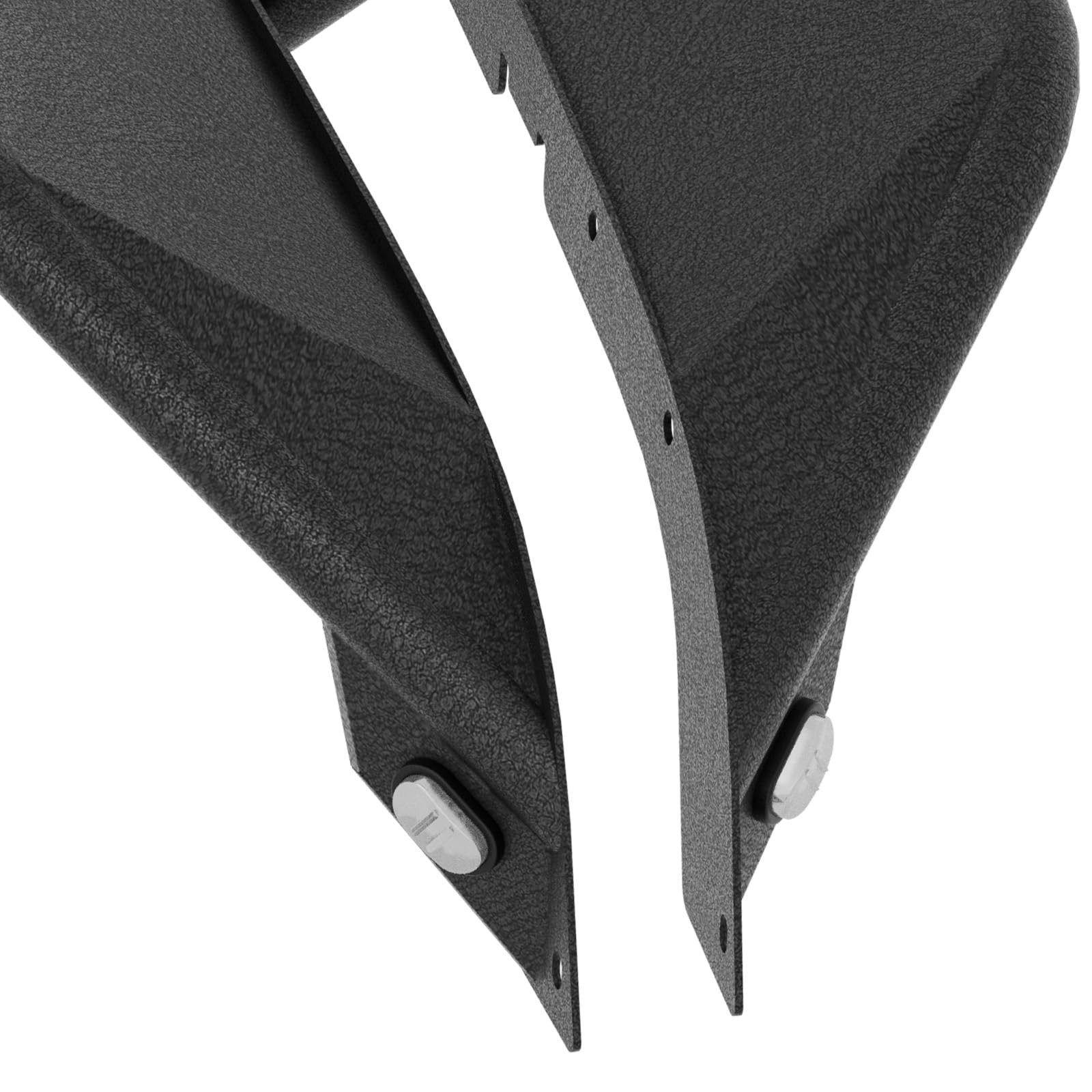 for JK JKU Tubular Front & Rear Fender Flares Compatible with 2007-2018 Jeep