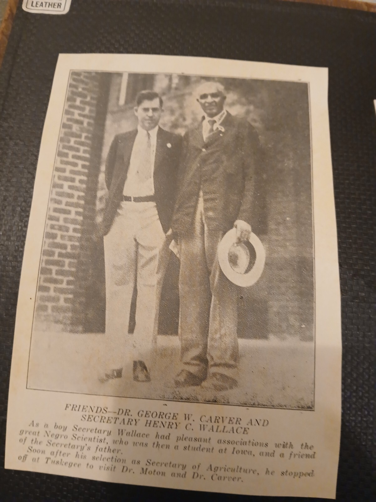hbcu college* Rare Tuskegee Institute * SCRAPBOOK TUSKEGEE ALABAMA