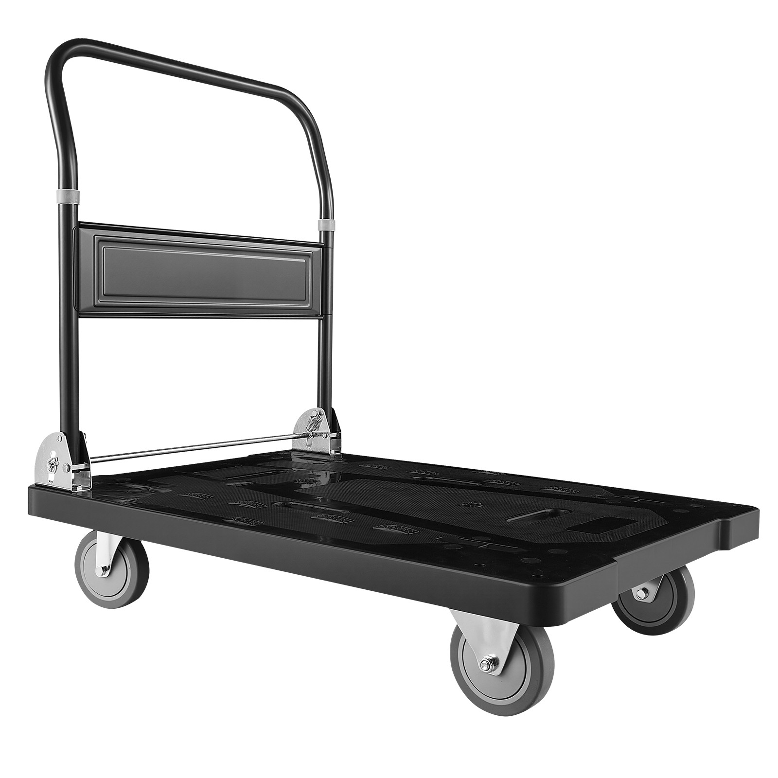 Uimoso Foldable Push Cart Dolly 1000 lbs Capacity with Wheels Folding Platform