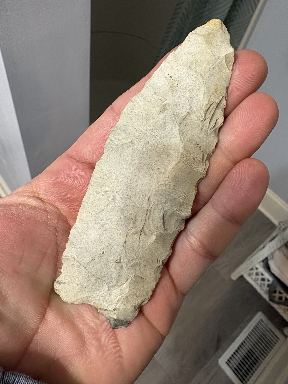 NC Piedmont arrowheads Artifact Carolina Artifact 4.75” Rhyolite Blade Thin