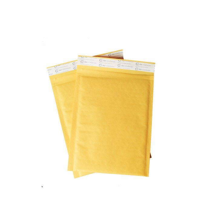 500 #0 6.5 x 10 Kraft Bubble Padded Envelopes Mailers Shipping Bags AirnDefense