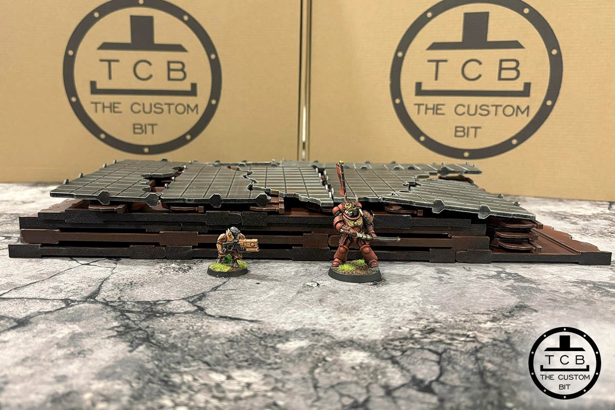 Warhammer 40K Full Terrain Set - Chapter Approved GW Layouts - Unpainted New