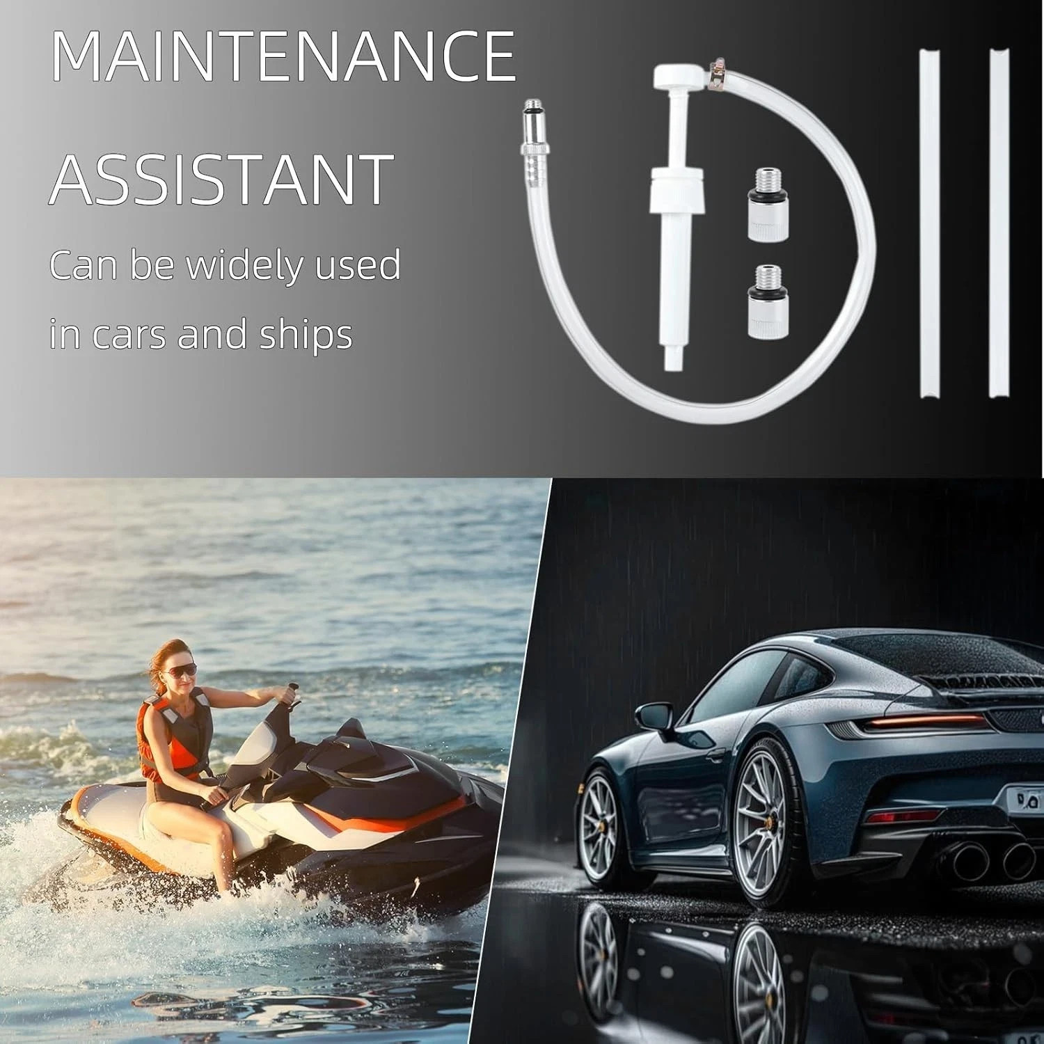 Fluid Transfer Pump Dispenser Quart Gallon Lubricant Liquid Oil Transmission