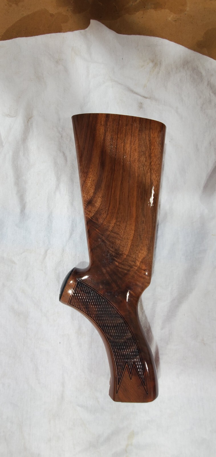 Ithaca model 37 stock/forend/cap/buttpad 20g pistol grip high grade READ BELOW