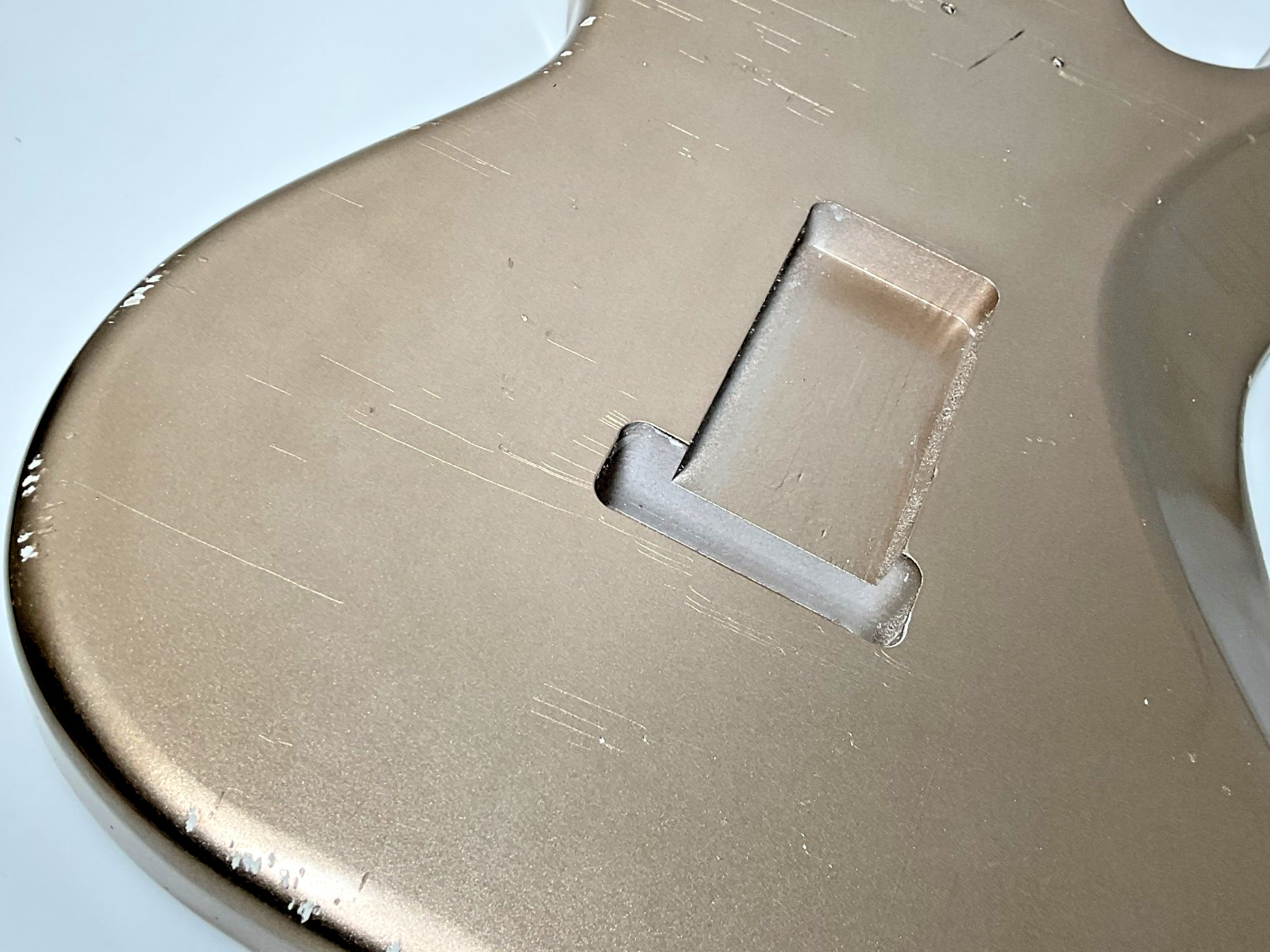 MJT Official Custom Vintage Aged Nitro Guitar Body Mark Jenny VTS Shoreline Gold