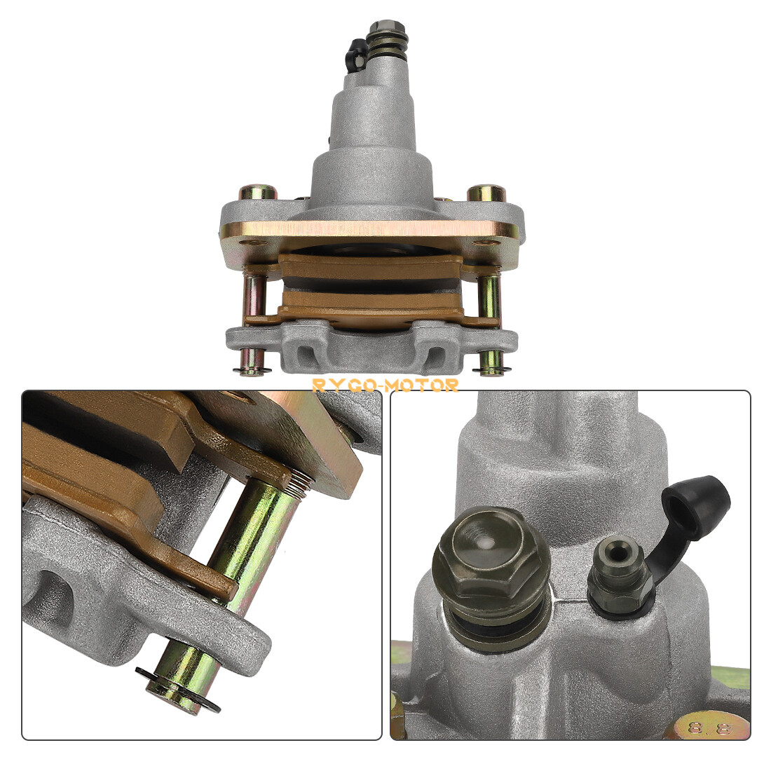 Rear Brake Caliper & Master Cylinder for Polaris Magnum 325 330 500 2x4 4x4 ATV