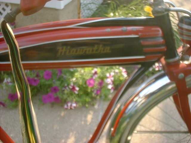 Hiawatha Chippewa bike Awesome L@@K springer Light, Post War ORIGINAL Like mint