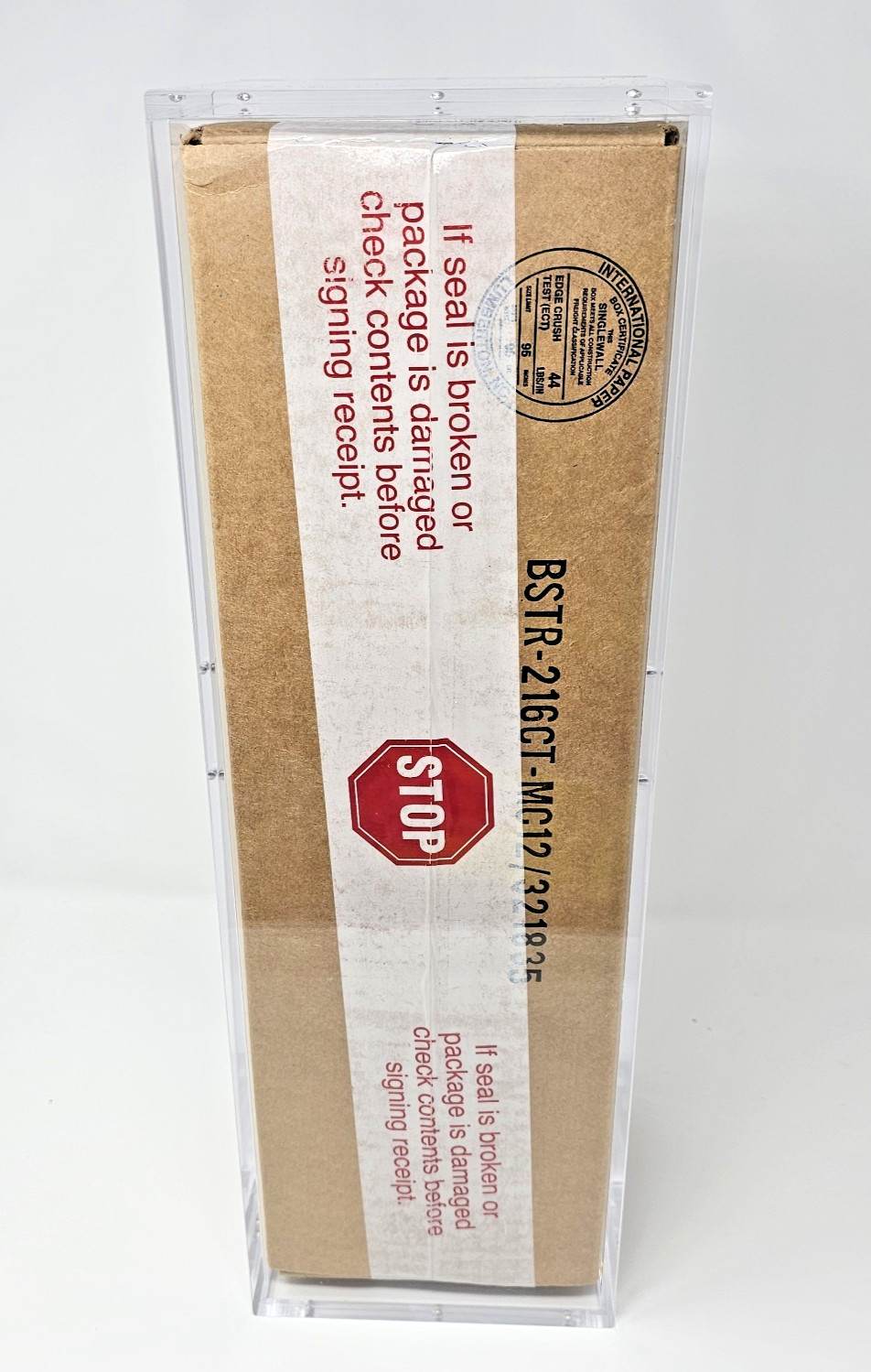 Pokemon Sealed Booster Box Case 6-Box Acrylic Magnetic Case SWSH And Older