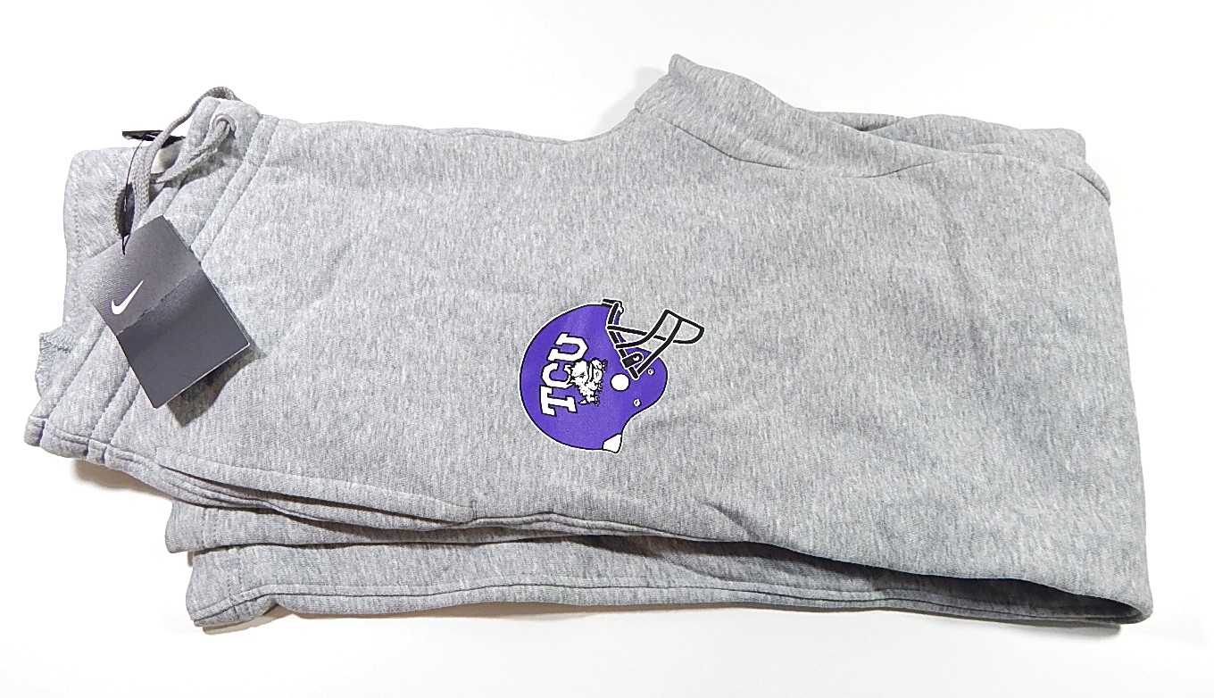 Lot of (26) TCU Horned Frogs Nike Issued Sweatshirts Shorts Sweatpants S-2XL