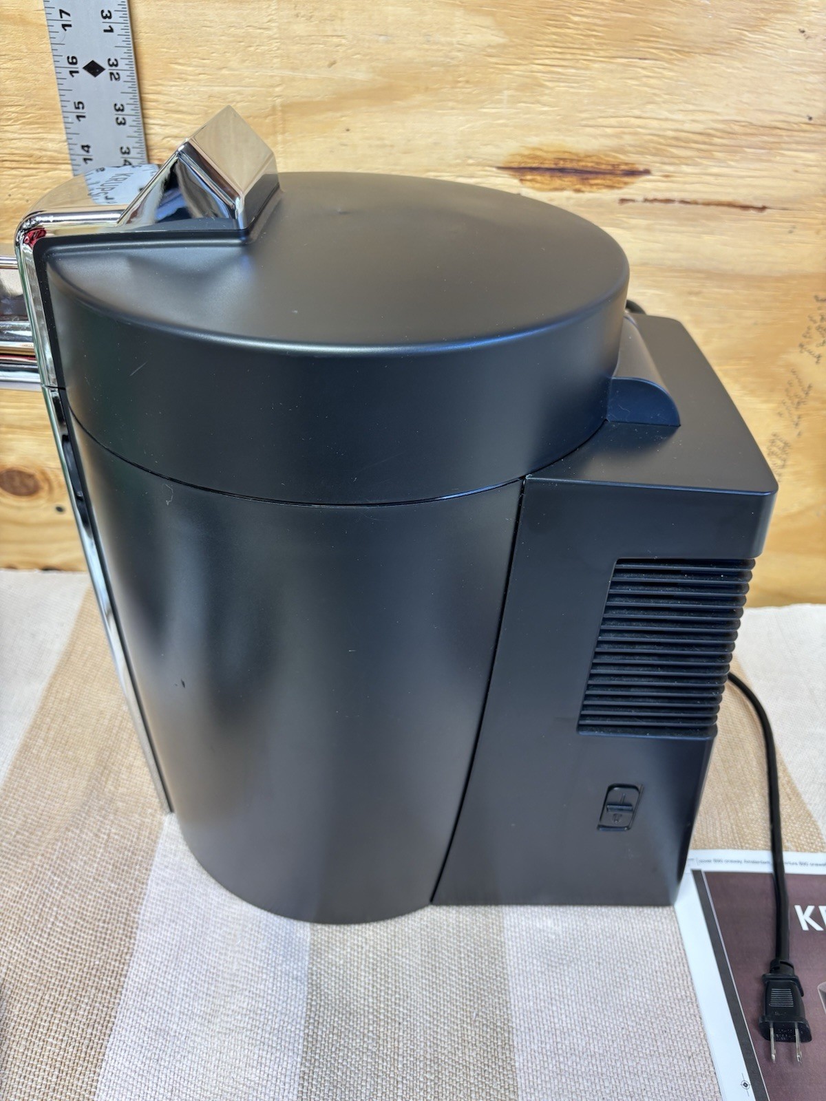 KRUPS BEERTENDER Model VB502 BEER KEG Dispenser With 4 Heineken Tubes ~ Tested