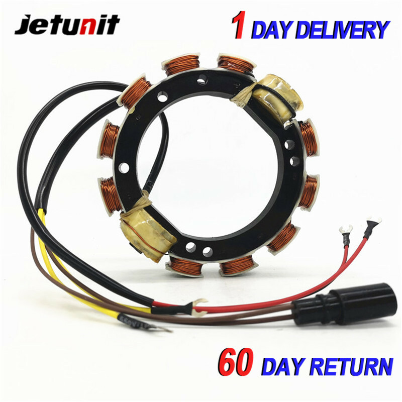 9Amp Outboard Stator For Johnson Evinrude 583410 1988-2001 120,125,130,135&140HP