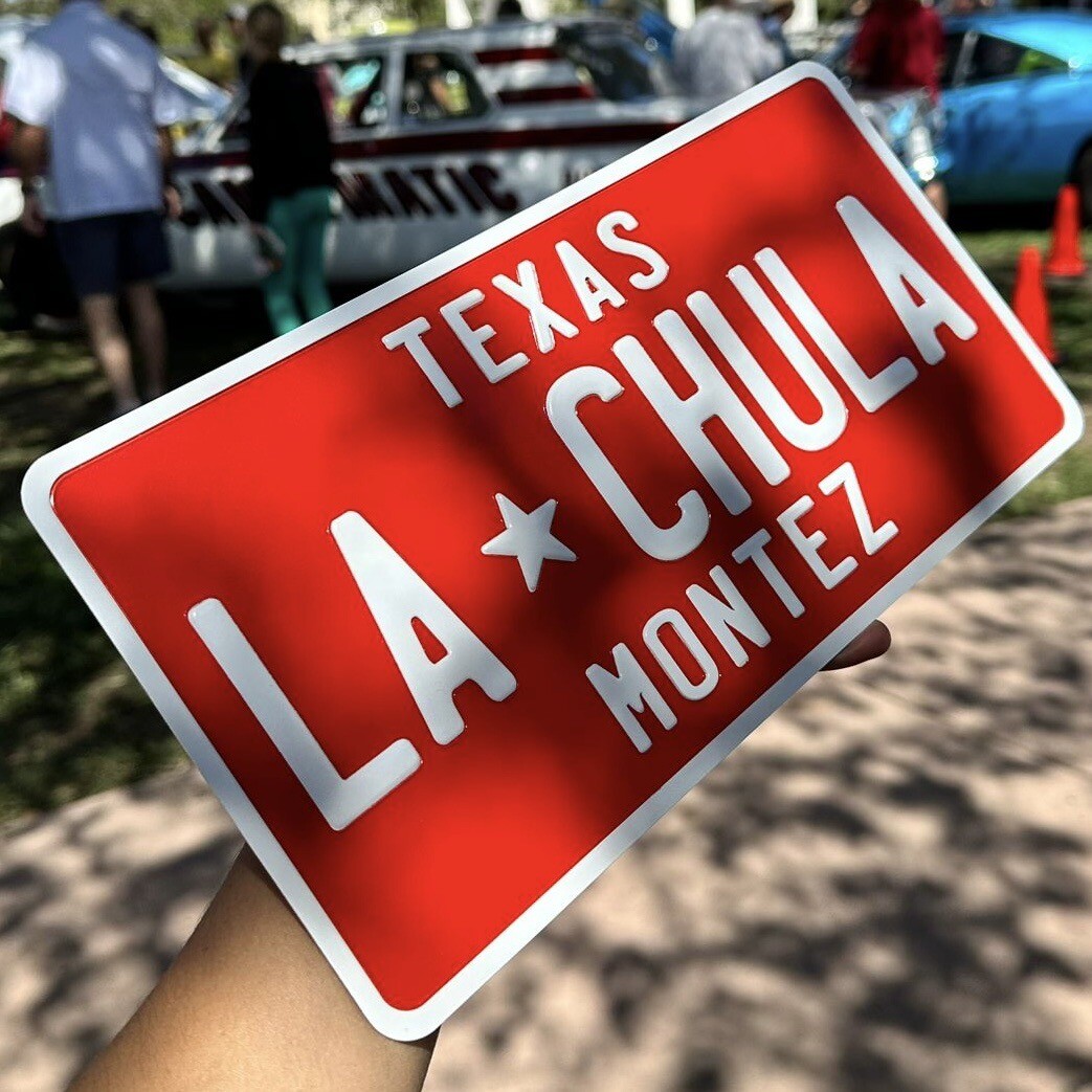 Personalized License Plates EMBOSSED
