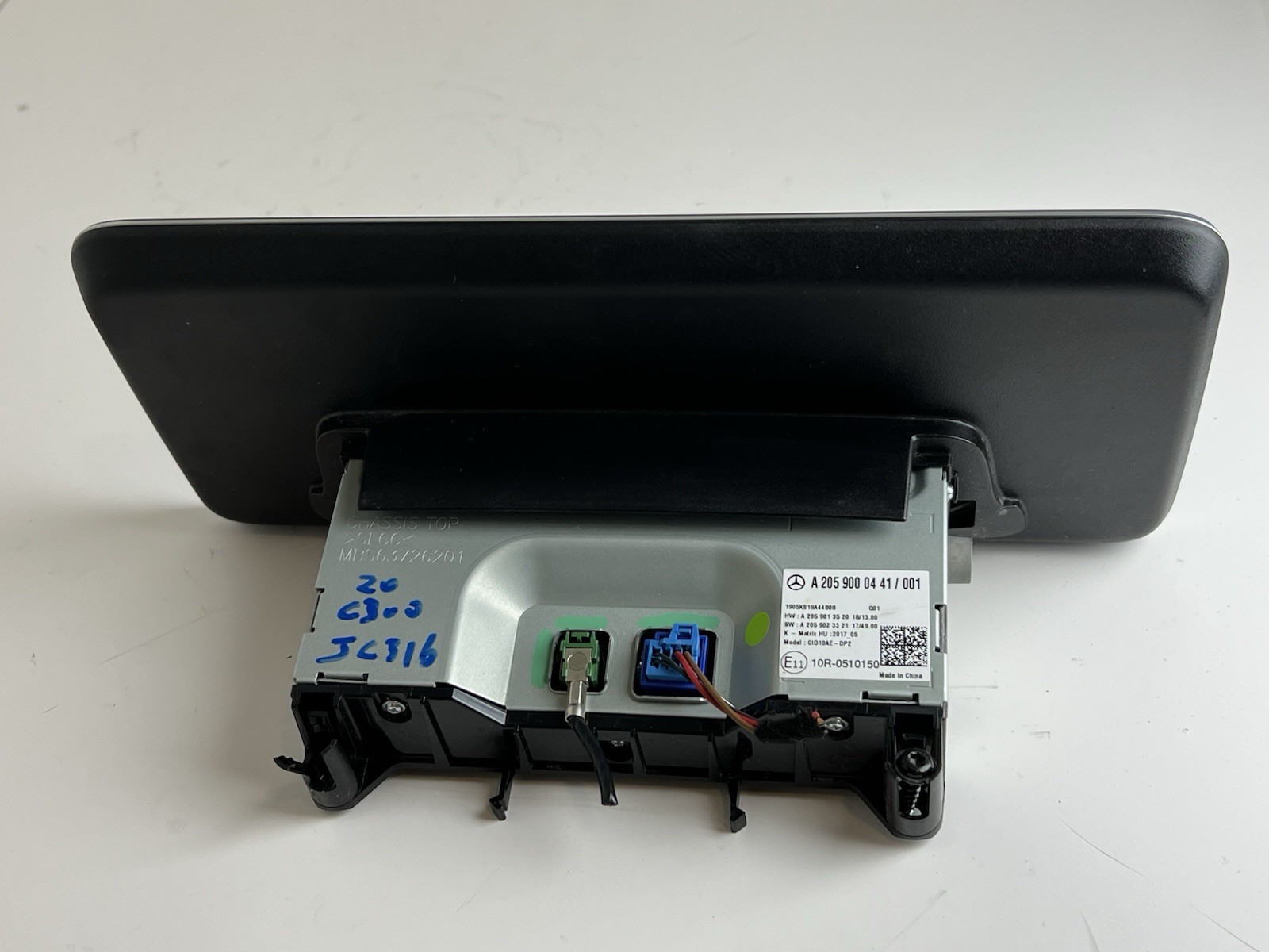 2020 MERCEDES-BENZ C300 DASH CENTER SCREEN MONITOR A2059000441 OEM