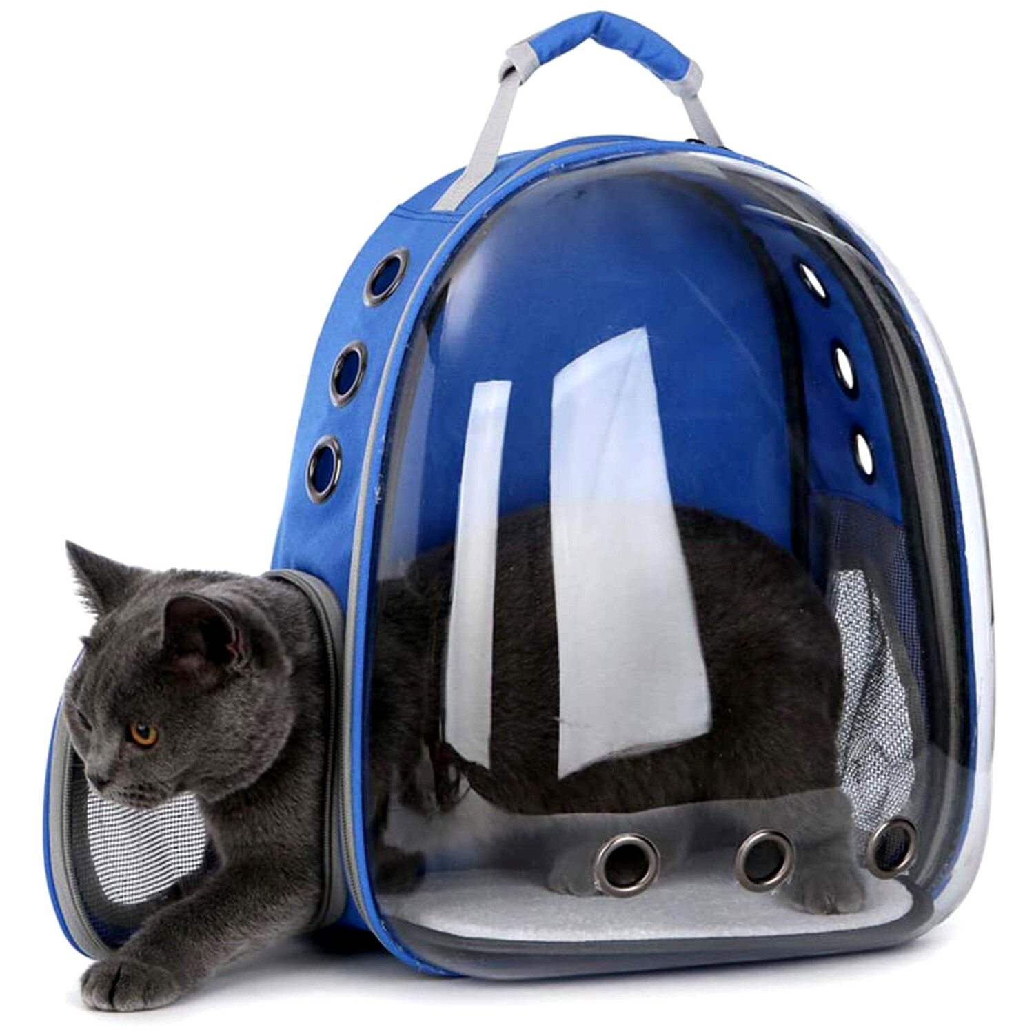 Pet Portable Carrier Backpack Space Capsule Travel Dog Cat Bag Transparent US