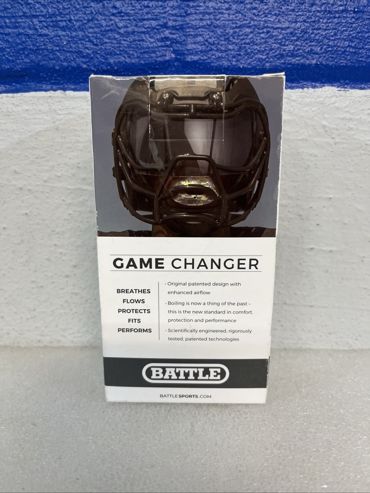 Battle Sports Oxygen Lip Protector & Mouthguard Texas Limited Ed New Sealed