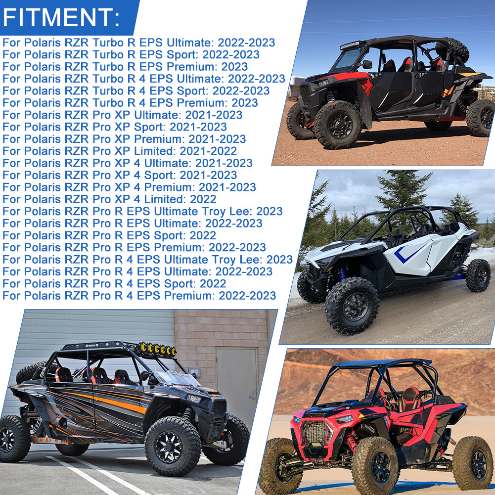 For Polaris RZR Outer Right & Left Hand Intake Mesh Screen Kit 5456088 / 5456087