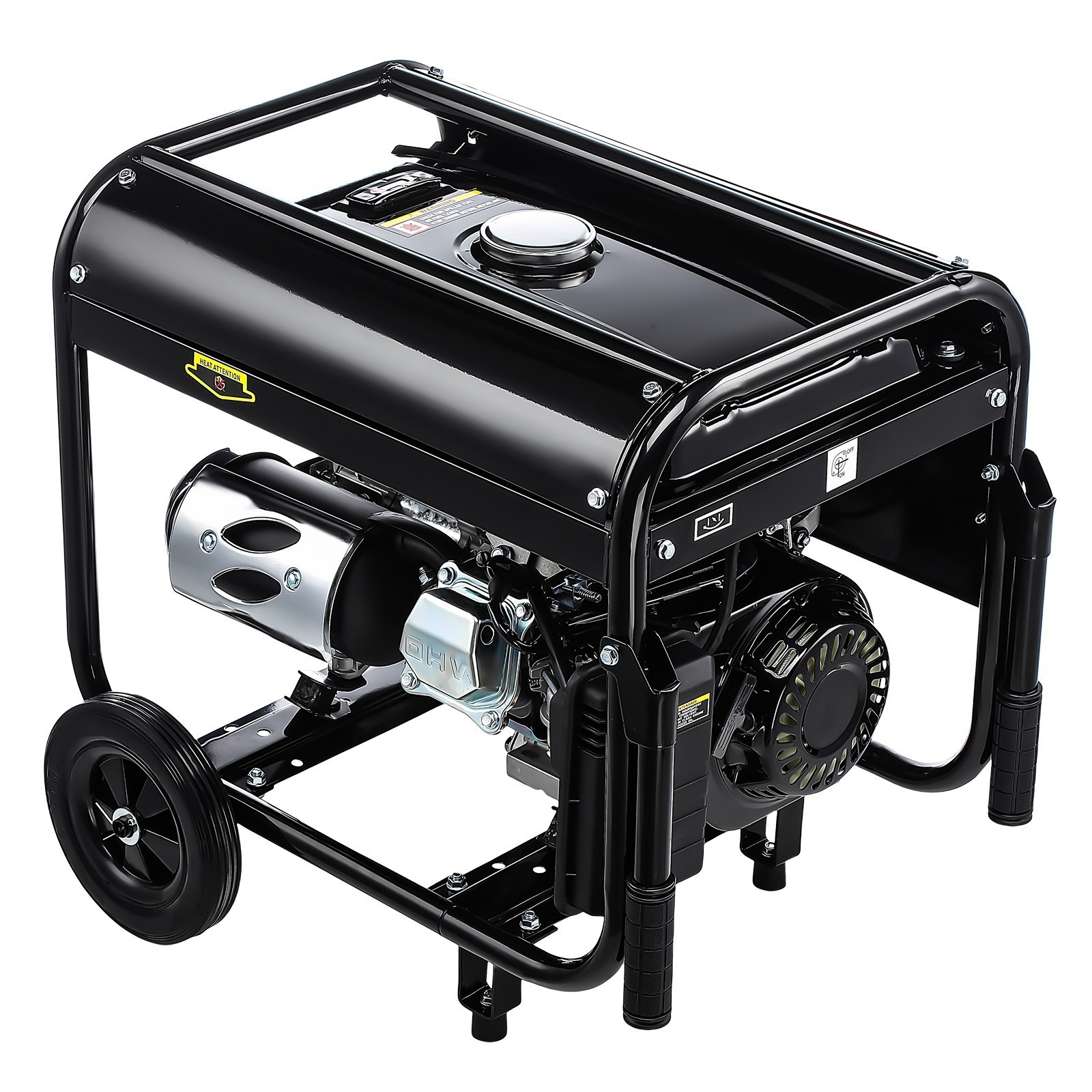 3000W Portable Inverter Generator Gas Powered Quiet For Home Backup Construction