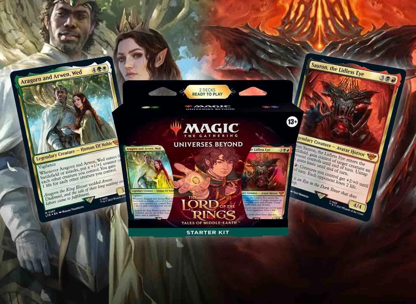 MTG ARENA CODE - LORD OF THE RINGS STARTER KIT DOWNLOAD - 2 DECKS EMAIL DELIVERY
