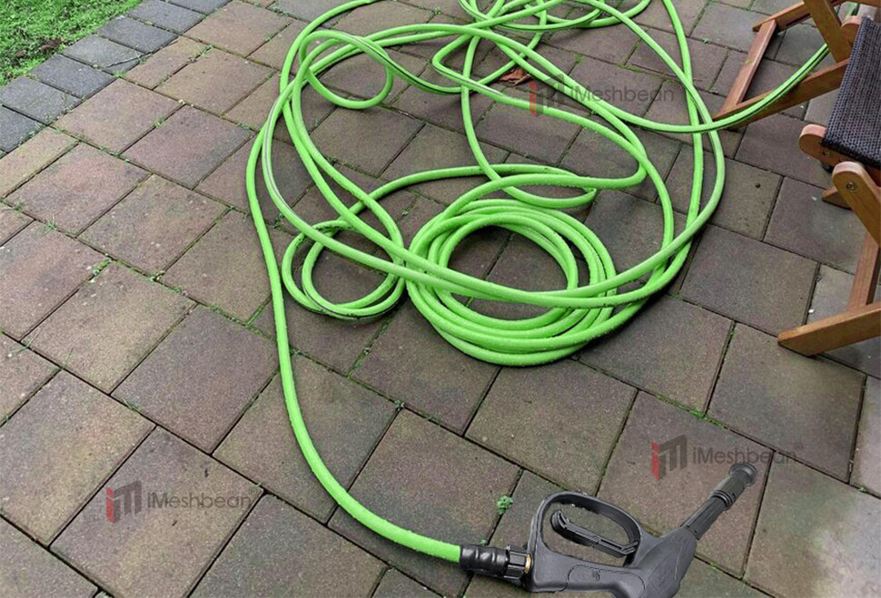 Kink Resistant Pressure Washer Hose 1/4"x25/50' 3600 PSI M22-14&15mm, or 3/8" QC