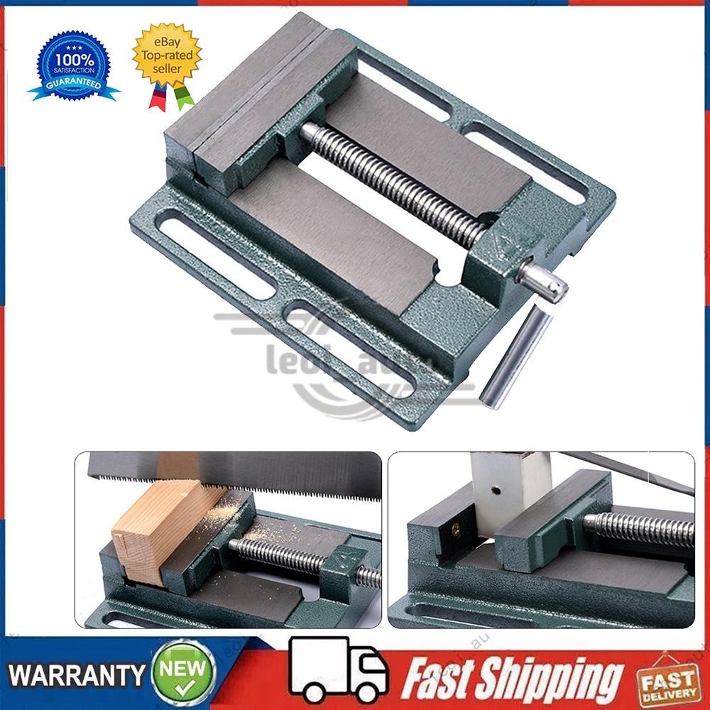 Heavy Duty 4inch Bench Pillar Clamp Jaw Vice Vise Drill Press Machine Work