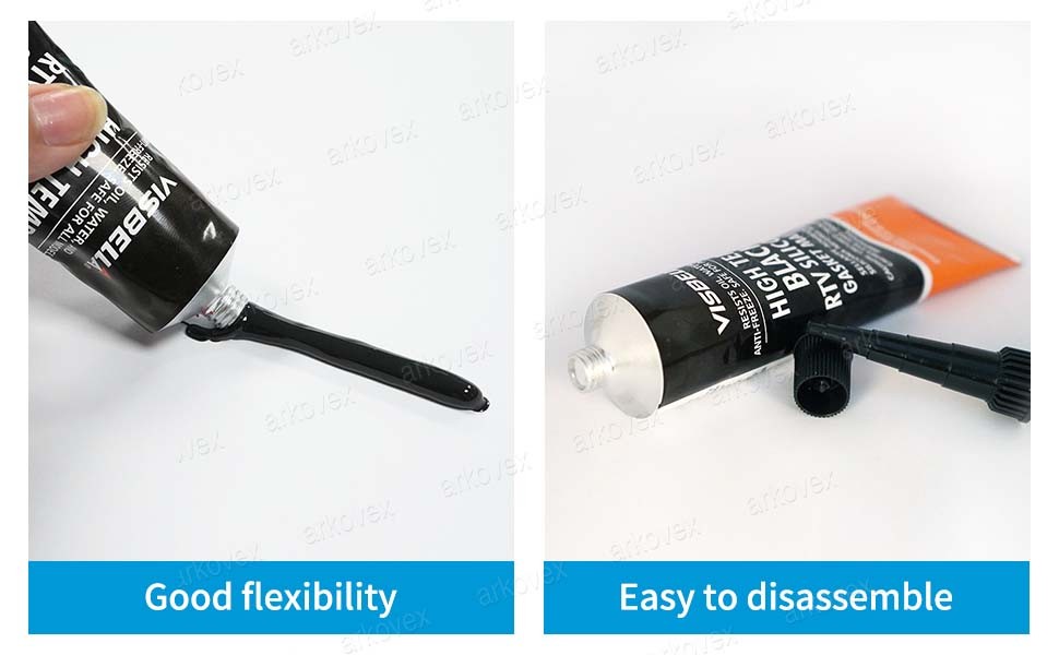 10 Pack black High Temp RTV Silicone Engine Automotive Anti-Freeze Oil Resistant