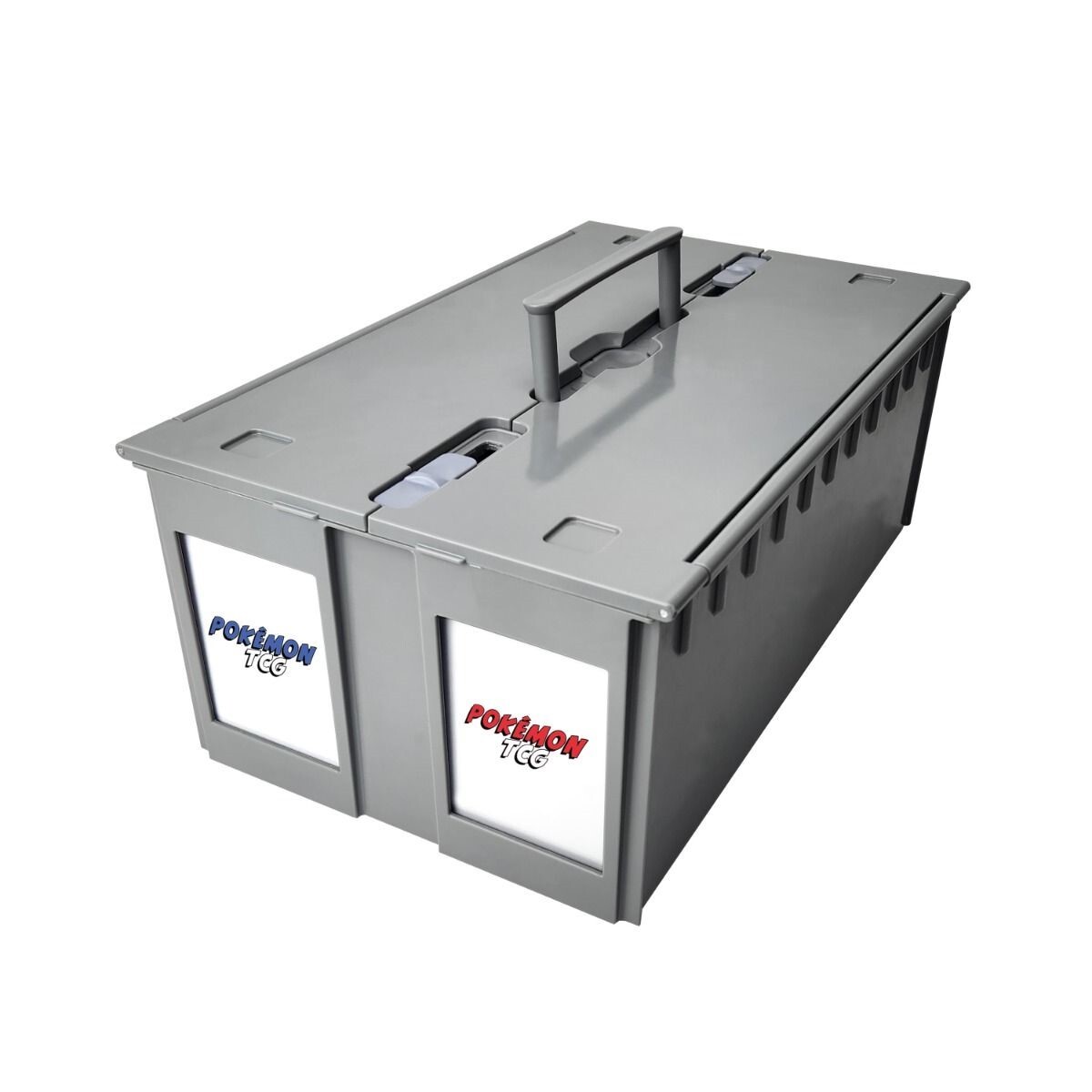 BCW Graded Card Bin 2 Row Gray Long Term Storage Box Hold PSA BGS SGC CSG Slabs