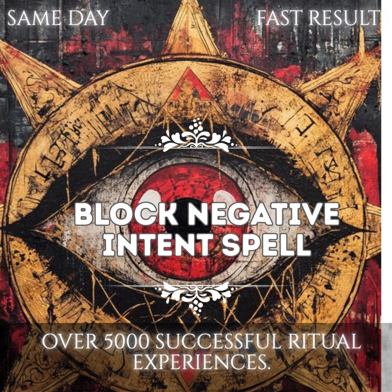 Block Negative Intent Spell: Energy Protection, Psychic Shield & Negative Energy
