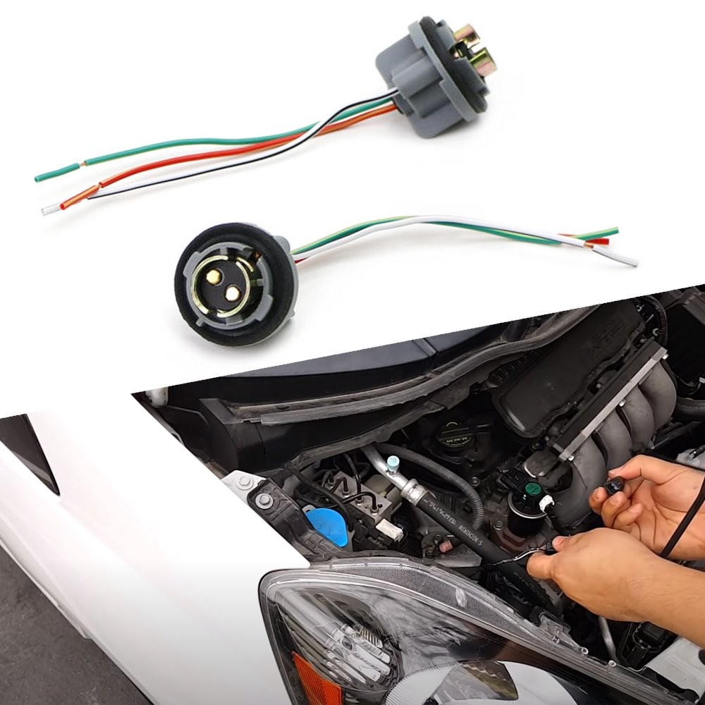 2pcs 1157 Bulbs Socket Holder Car Signal Turn Tail Stop Rear Brake Light Base