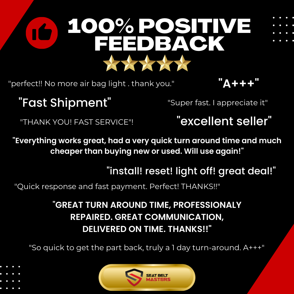 All Makes SRS Module Reset Crash Data Clear Service - 24HR TURNAROUND SRS Reset