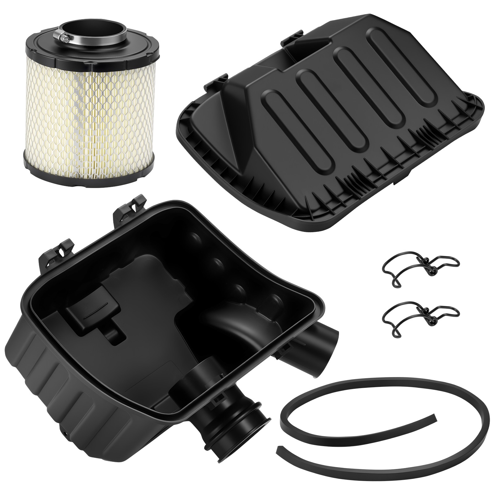 AIR INTAKE AIRBOX ASSEMBLY & AIR FILTER ELEMENT FOR POLARIS RANGER 570 500 ETX