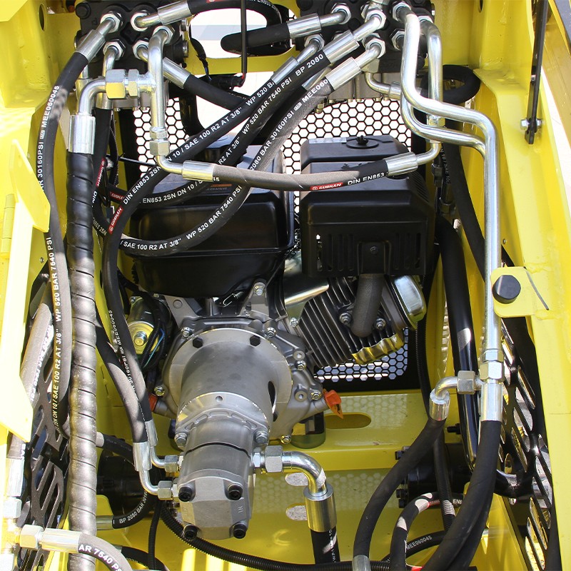 13.5HP Mini Skid Steer Track Loader with Hydraulic Drive