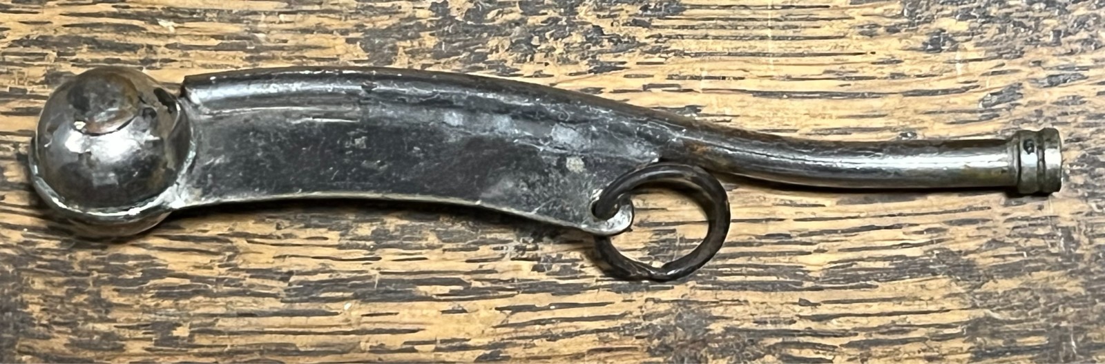 Vintage 120mm Boatswain Whistle Bosun Call Pipe Unusual Design Non Standard