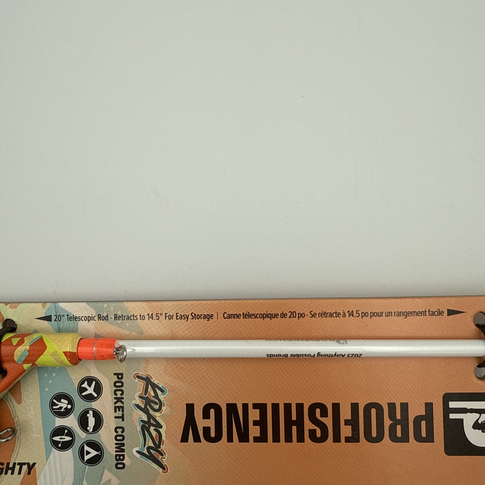 ProFISHiency Tiny But Mighty Tangle Free Travel Spincast KRAZY Pocket Combo