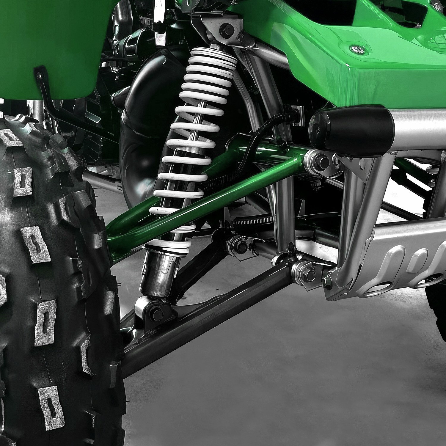 For 1991-2006 Yamaha Banshee 350 YFZ350 Front Upper Lower Control A-Arm Set