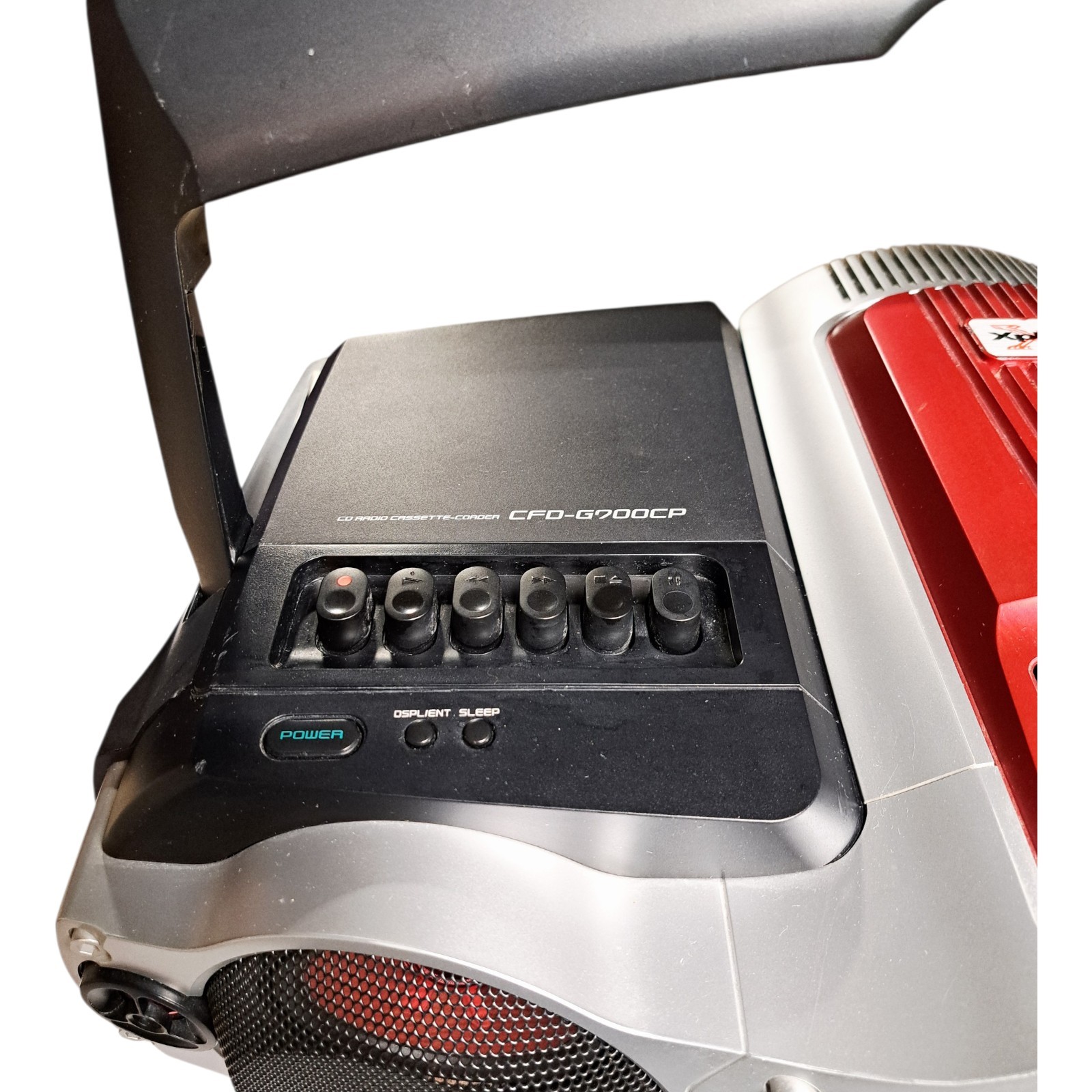 Sony Xplod CFD-G700CP CD/Radio/Cassette Boombox Works Read Parts