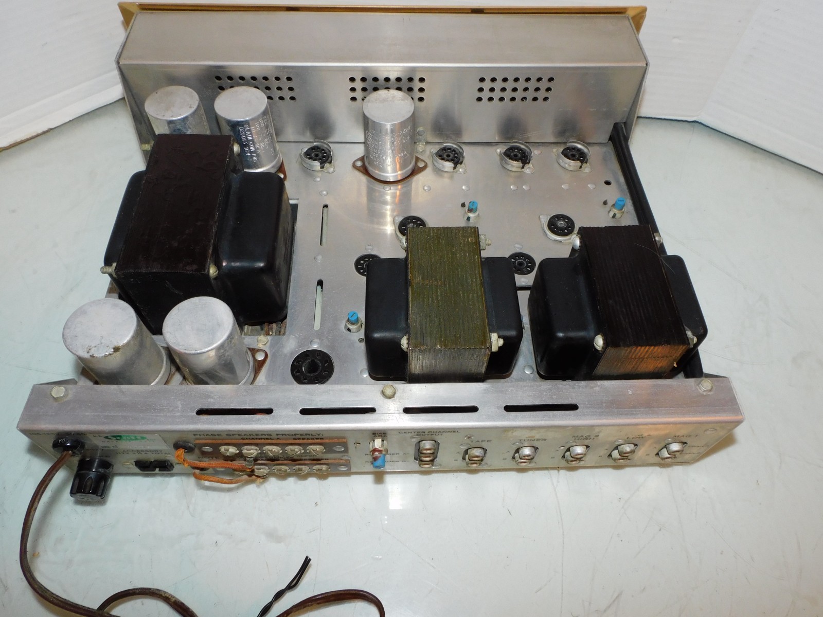 Scott 299 Tube Integrated Stereo Amplifier for Repair Parts or Restoration
