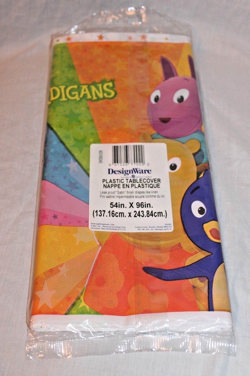NEW IN PACKAGE BACKYARDIGANS  TABLECOVER  54" X 96" PARTY SUPPLIES
