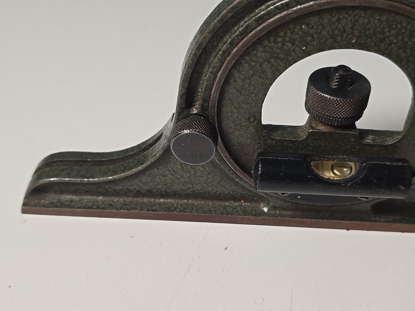 Vintage Mitutoyo 180-301 Combination Protractor Head Machinist Tools