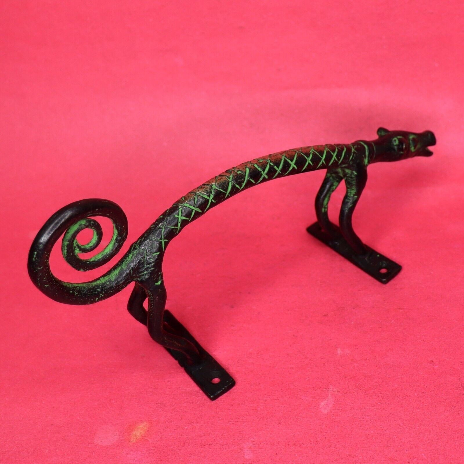 Unique Animal Shape Antique Vintage Style Handmade Brass Door Pull Knob Handle