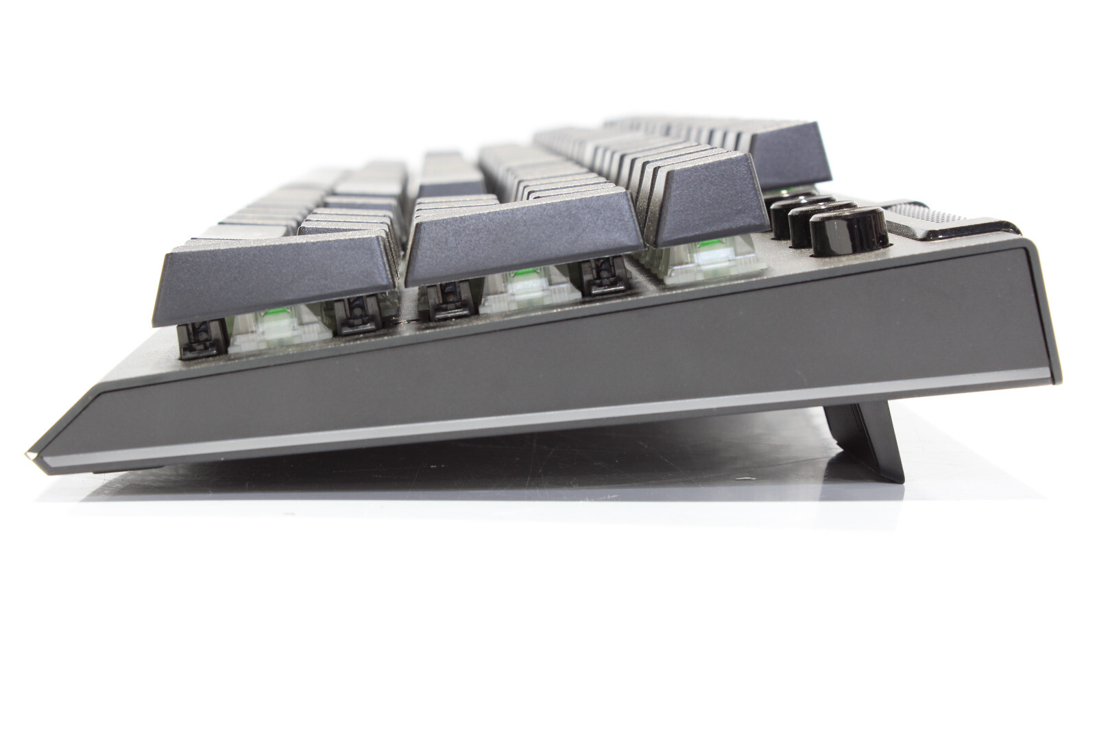 Razer BlackWidow V4 Wired Mechanical Gaming Keyboard (Clicky Green Switch) Black