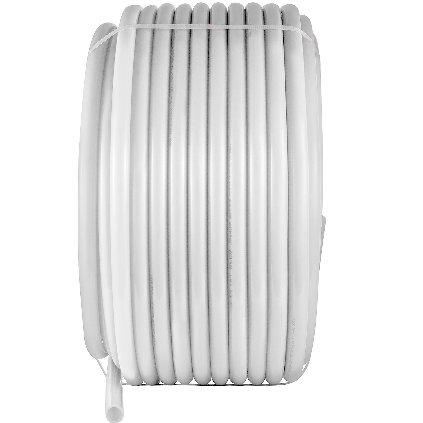 VEVOR 3/4" x 300ft Coil PEX Tubing PEX Pipe White Floor Radiant Heat