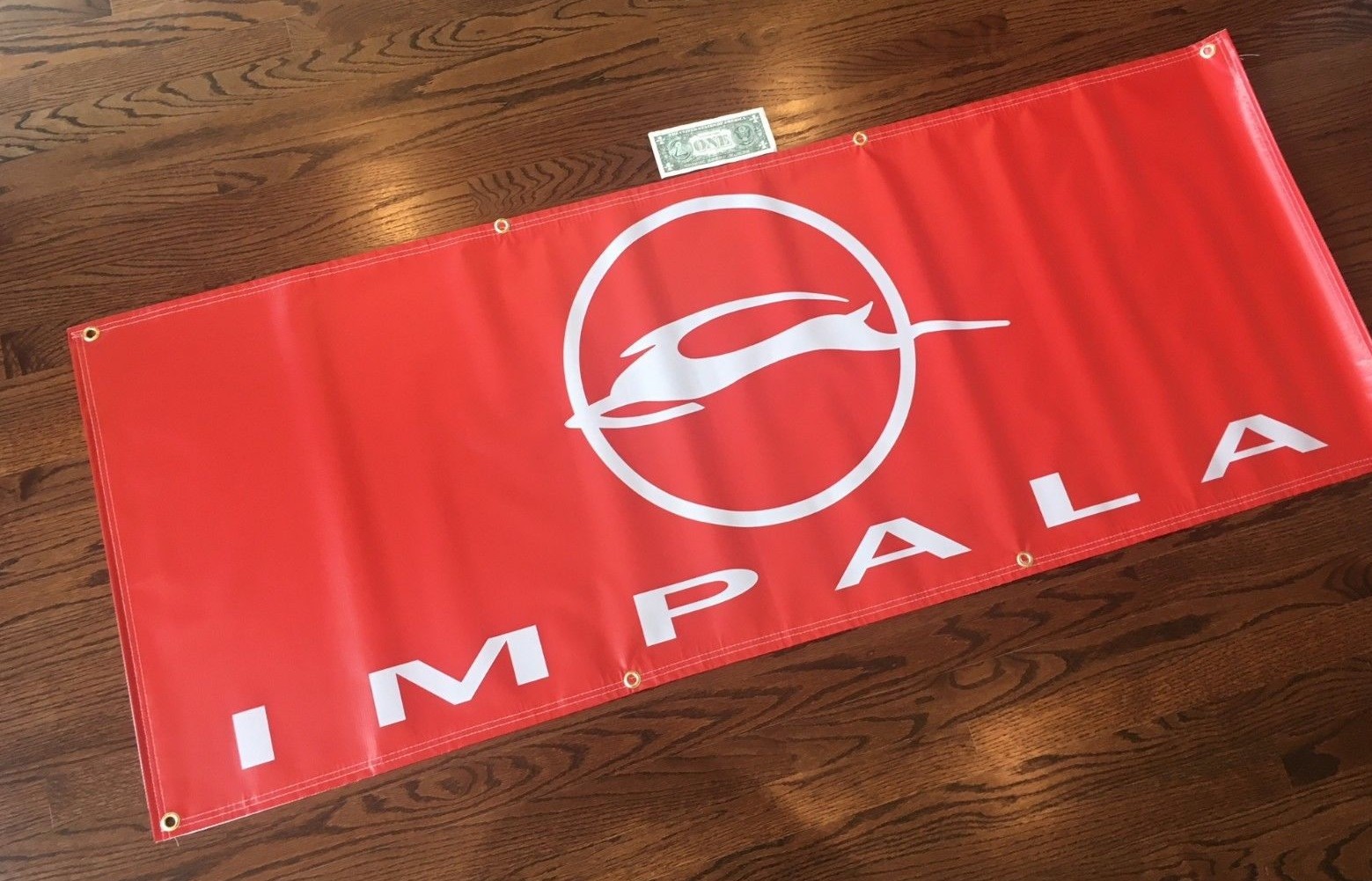 IMPALA Garage Banner Sign (Large 2'x5')