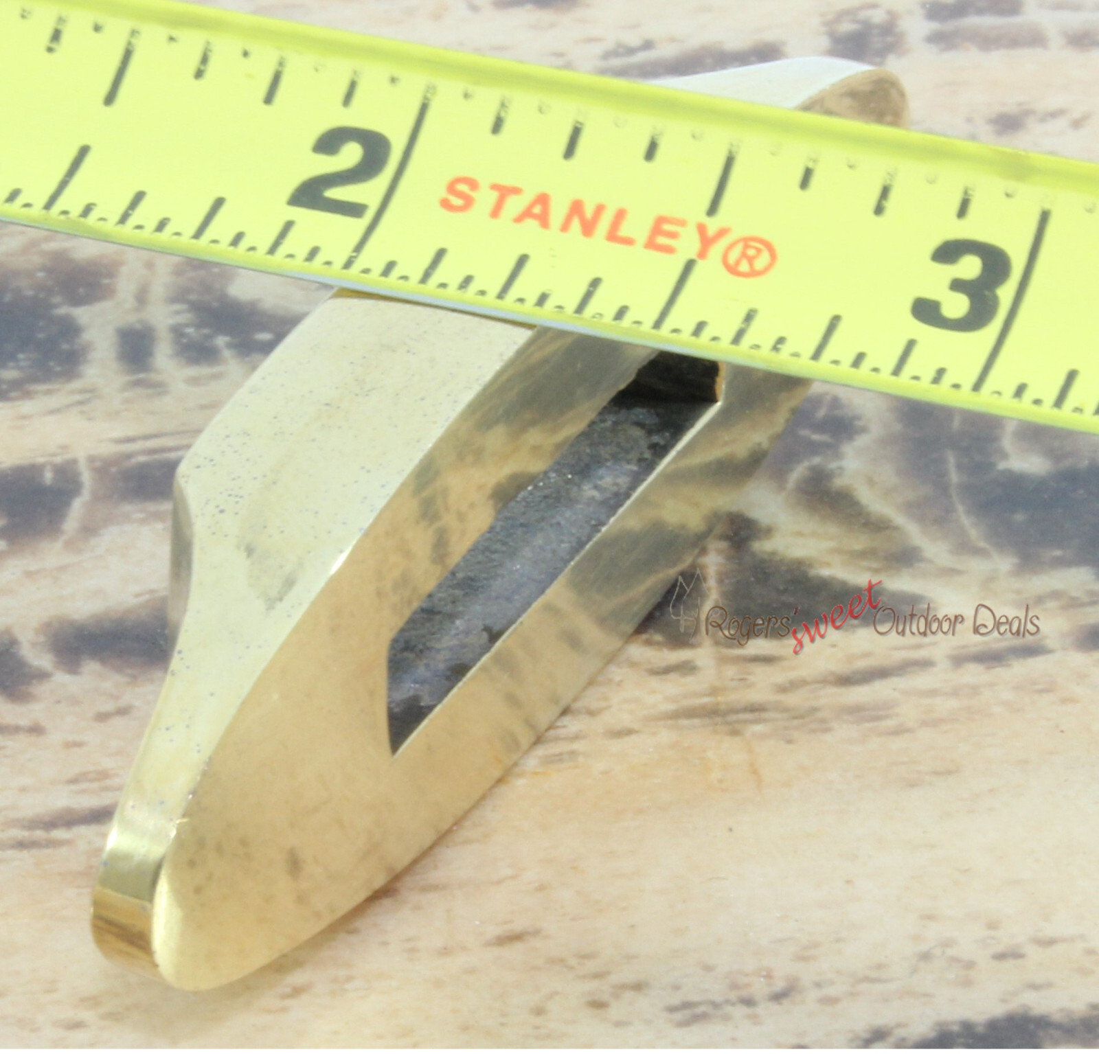 NEW USA BRASS CROSS FINGER GUARD BOLSTER CUSTOM KNIFE BLANK MAKING SUPPLIES